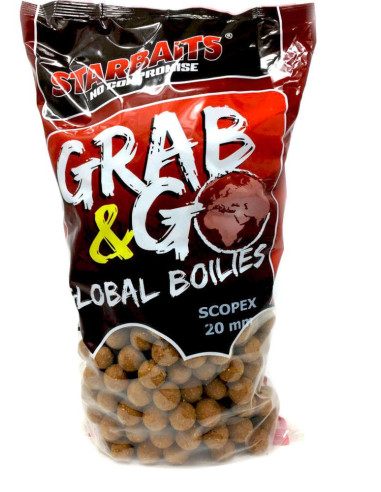 Boilies Starbaits G&G Global, Scopex, 20mm, 1kg