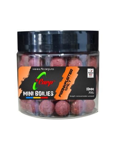 Mini Boilies 4Carp, Frankfurter Spicy, 10mm, 70gr