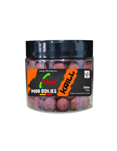 Mini Boilies 4Carp, Krill, 10mm, 70gr