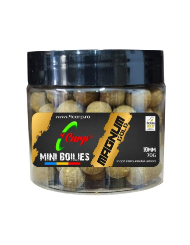 Mini Boilies 4Carp, Magnum Gold, 10mm, 70gr