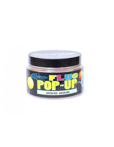 Pop Up Timar Fluo, Natur, 10mm, 40g