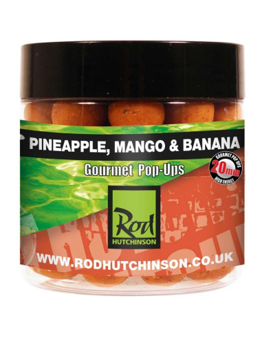 Pop-Ups Rod Hutchinson Gourmet, Banana & Pineapple & Mango, 20mm