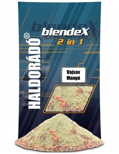 Mix Pelete + Groundbait Haldorado BlendeX 2 in 1, Acid N-Butyric & Mango, 800g/punga