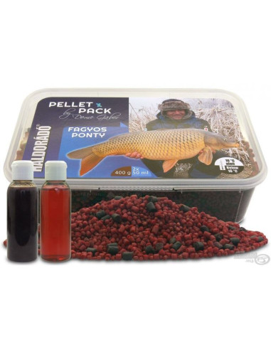 Pelete Haldorado Pellet Pack By Dome Gabor, Crap Inghetat, 2-3-4mm, 400g