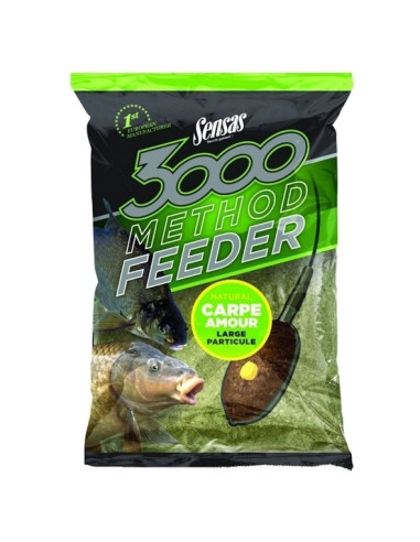 Groundbait Sensas 3000 Method Feeder, Carp Amur, 1kg