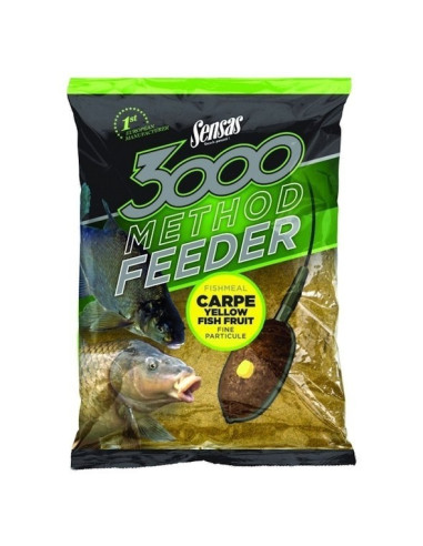 Groundbait Sensas 3000 Method Feeder, Carp Yellow, 1kg