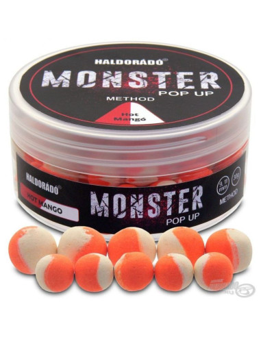 Pop Up Haldorado Monster Method, Hot Mango, 9-11mm, 30g