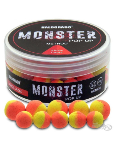 Pop Up Haldorado Monster Method, Somon Rosu, 9-11mm, 30g