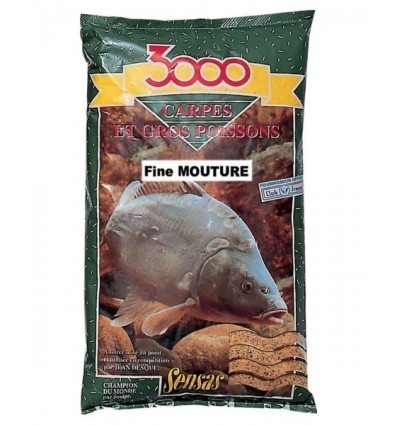 Groundbait Sensas 3000 Carpes Et Gross Poissons 1kg