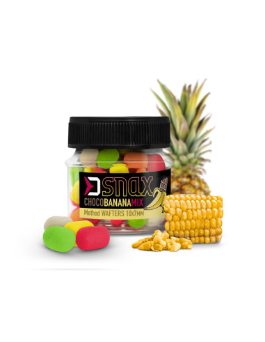 Wafters Delphin Mix D Snax Waft, Porumb-Ananas, 10x7mm, 20g