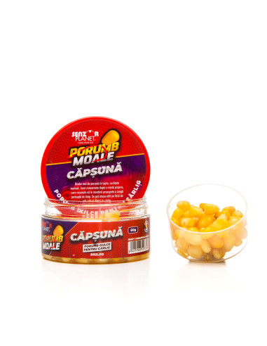 Porumb Moale Pentru Carlig Senzor, Capsuna, 60g