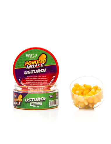 Porumb Moale Pentru Carlig Senzor, Usturoi, 60g