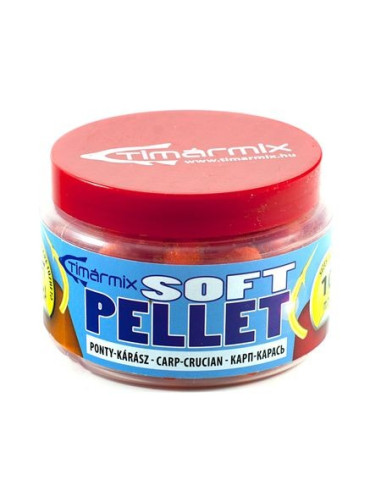 Pelete Timar Fluo Soft Pellet, Crap & Caras, 8mm, 50g