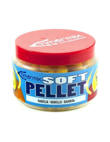 Pelete Timar Fluo Soft Pellet, Vanilie, 8mm, 50g