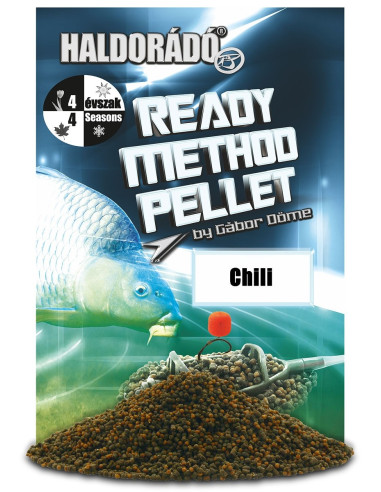 Pelete Haldorado Ready Method, Chilli, 2mm, 400gr