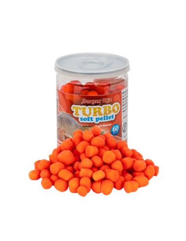 Pelete Benzar Mix Turbo Soft Long Life, Scoica, 60g