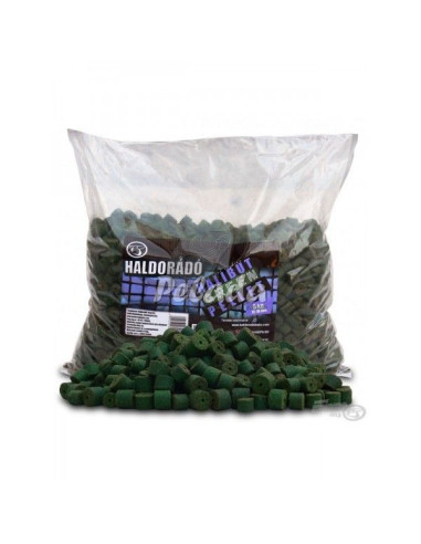 Pelete Haldorado Pellet, Green Halibut, 12-16mm, 5kg