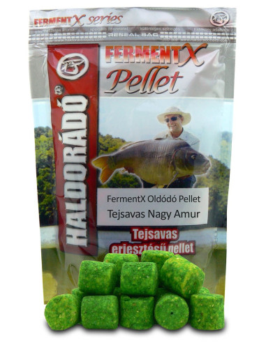 Pelete Solubile Haldorado FermentX, Amur Mare, 12mm, 80g