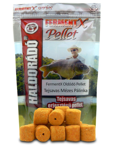 Pelete Solubile Haldorado FermentX, Palinca & Miere, 12mm, 80g