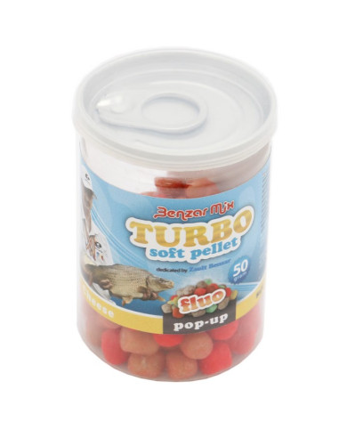 Pelete Benzar Mix Turbo Soft, Cascaval, 8-12mm, 50g