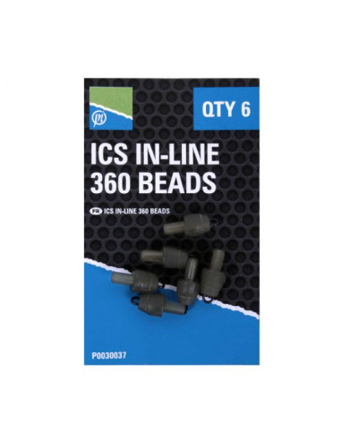 Conector rapid Preston ICS In-Line 360 Beads, 6buc/plic