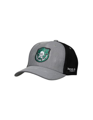 Sapca Madcat Skull Badge Cap Grey Melange