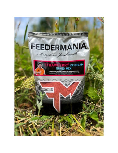 Nada Feedermania Groundbait Mix Srawberry Ice Cream, 800g