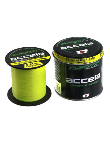 Fir Monofilament Formax Accela Distance Feeder Fluo, Elegance Method Series, 1000m