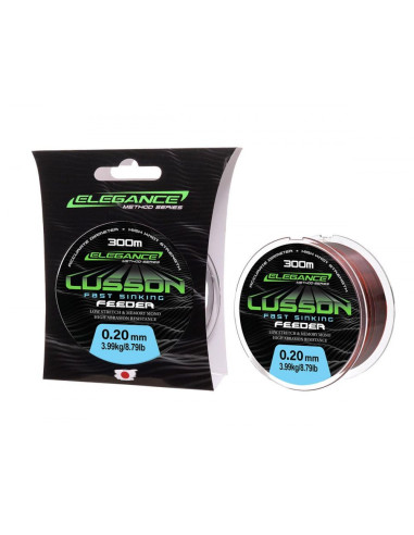 Fir Monofilament Formax Lusson Fast Sinking Feeder, Elegance Method Series, 300m