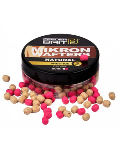 Wafters Feeder Bait Mikron, Natural, 6mm, 50ml