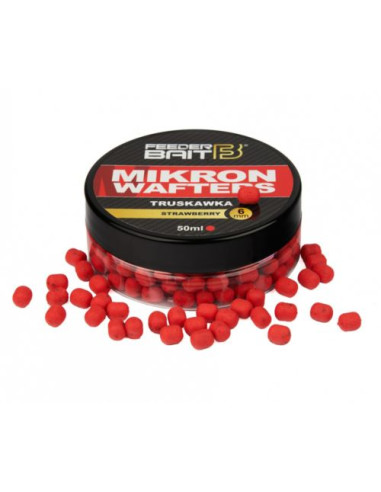 Wafters Feeder Bait Mikron, Capsuna, 6mm, 50ml