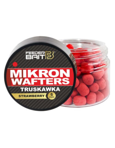 Wafters Feeder Bait Mikron, Capsuna, 6mm, 25ml