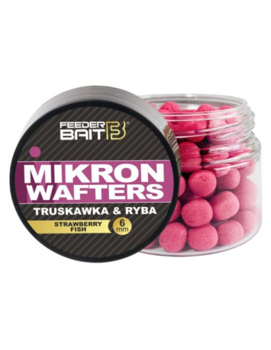 Wafters Feeder Bait Mikron, Capsuna Si Peste, 6mm, 25ml