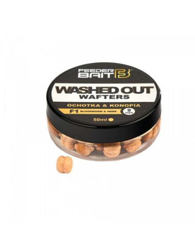 Wafters Feeder Bait Washed Out, Canepa Cu Larva De Libelula, 9mm, 50ml