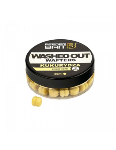 Wafters Feeder Bait Washed Out, Porumb, 9mm, 50ml