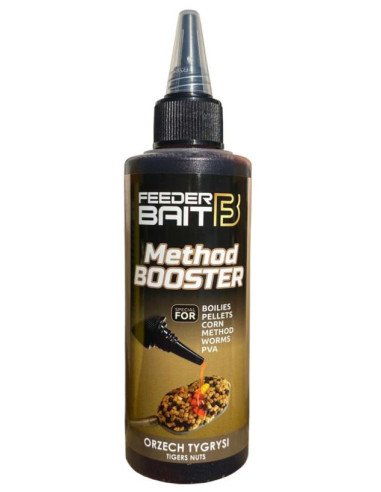 Aditiv Lichid Feeder Bait Method Booster, Alune Tigrate, 100ml