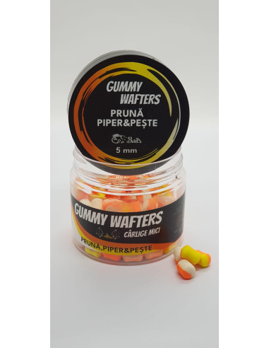 Wafters ADPBaits Gummy Wafters, Pruna-Piper-Peste, 5mm, 50ml