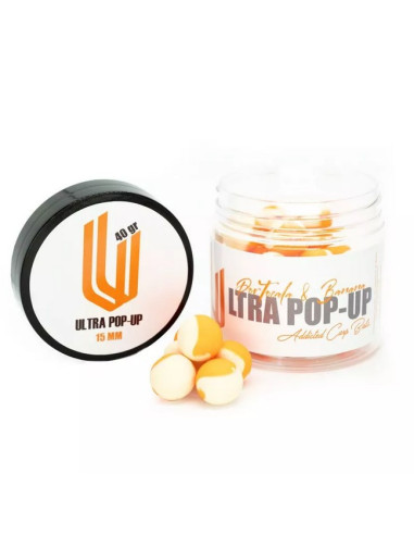 Pop-Up Addicted Carp Baits Ultra, Portocala & Banana, 15mm, 40gr