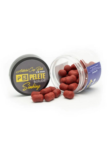 Pelete Addicted Carp Baits Sinking Dumbell, Solubile, Squid & Pruna, 10mm, 60ml