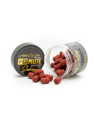 Pelete Addicted Carp Baits Sinking Dumbell, Solubile, Squid & Capsuna, 10mm, 60ml