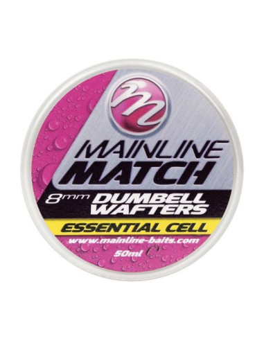 Wafters Mainline Match Dumbell, Yellow Essential Cell, 8mm, 50ml