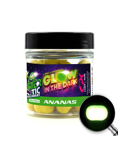 Wafters CPK Feeder Glow In The Dark UV, Ananas, 10x14mm