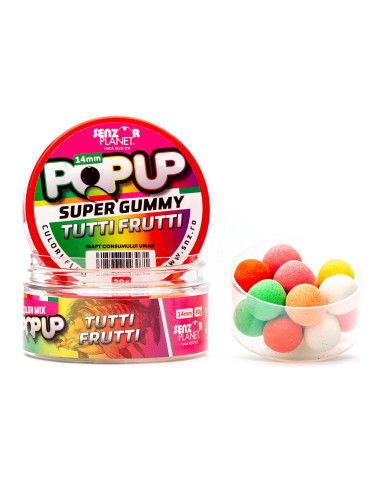 Pop Up Senzor Planet, Tutti Frutti, 14mm, 30g