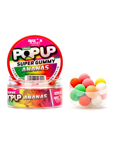 Pop Up Senzor Planet, Ananas, 14mm, 30g