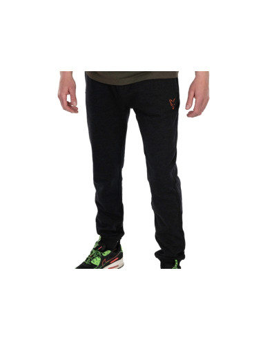 Pantaloni Fox Collection LW Jogger Black and Orange