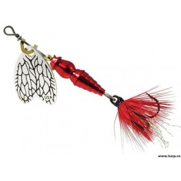  Rotativa Mepps Thunder Bug Fly Red nr.00, 1.5g