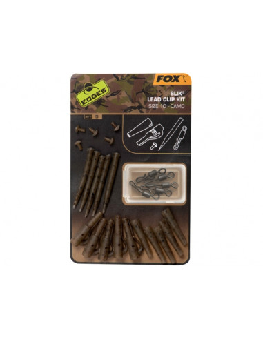 Kit Plumb Pierdut Fox Edges Camo Slik Lead Clip Kit, 5buc/plic