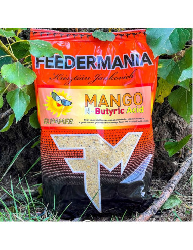 Nada Feedermania Summer Groundbait, N-Butyric Acid + Mango, 800g