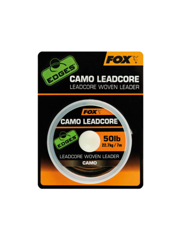 Leadcore Fox Edges Camo Leadcore Woven Leader