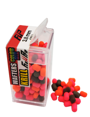 Wafters Fish Pro Color Mix, Krill, 3.8x5mm, 200buc